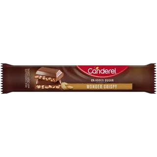 Canderel Wonder Crispy Milk Chocolate Bar 27g