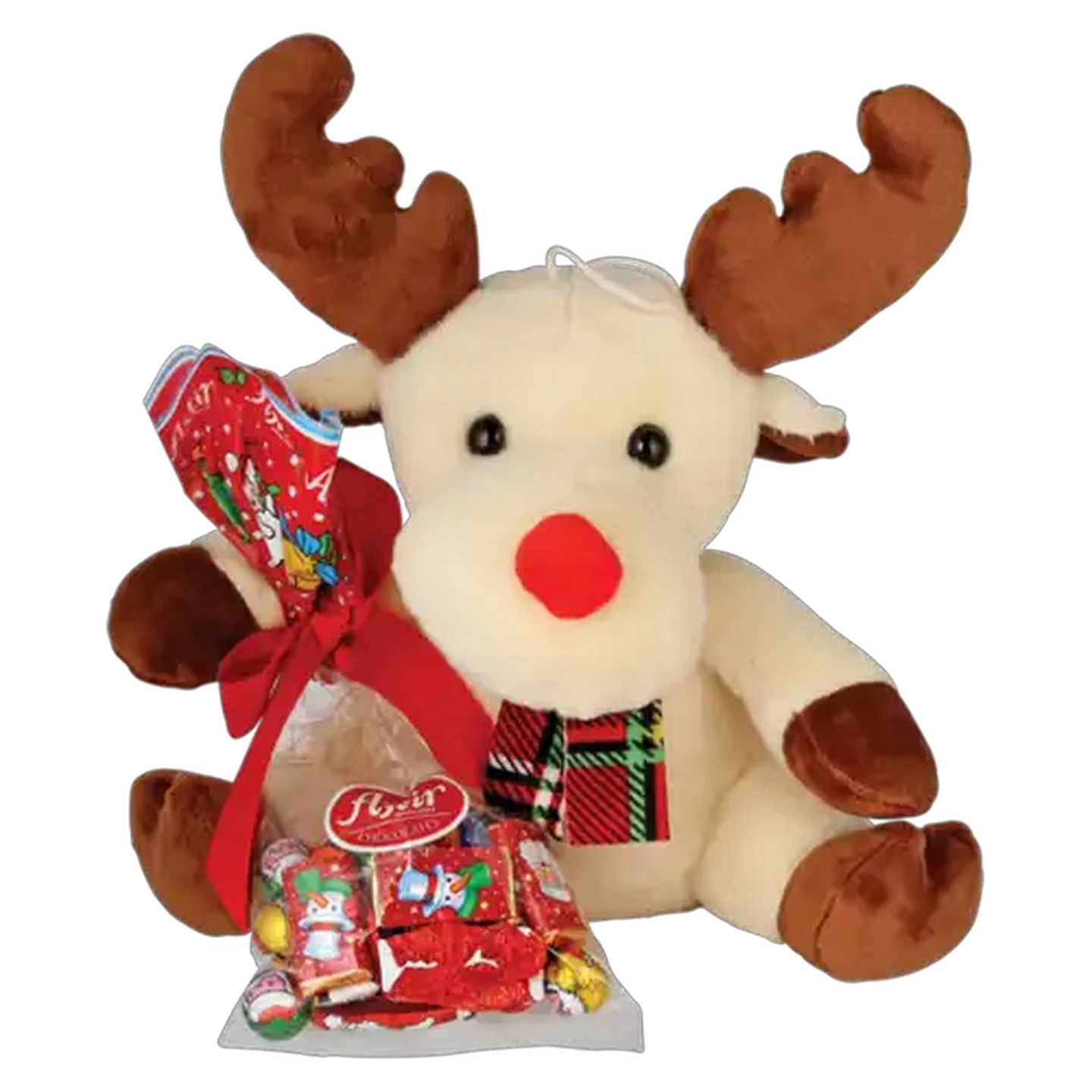 Image of ASTIR Christmas Chocolates & Plush Reindeer 175g (Type May Vary)