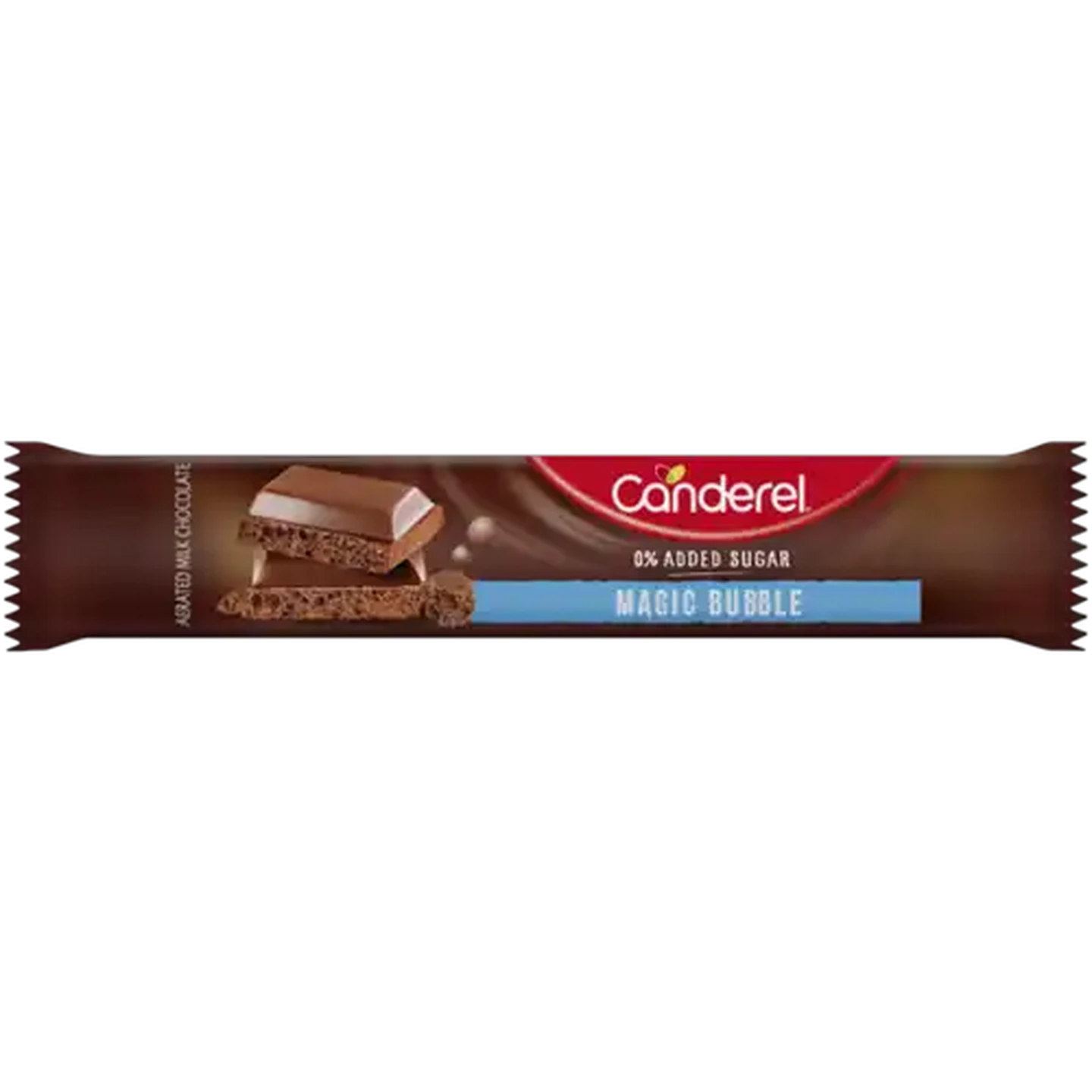 Image of Canderel Magic Bubble Milk Chocolate Bar 30g
