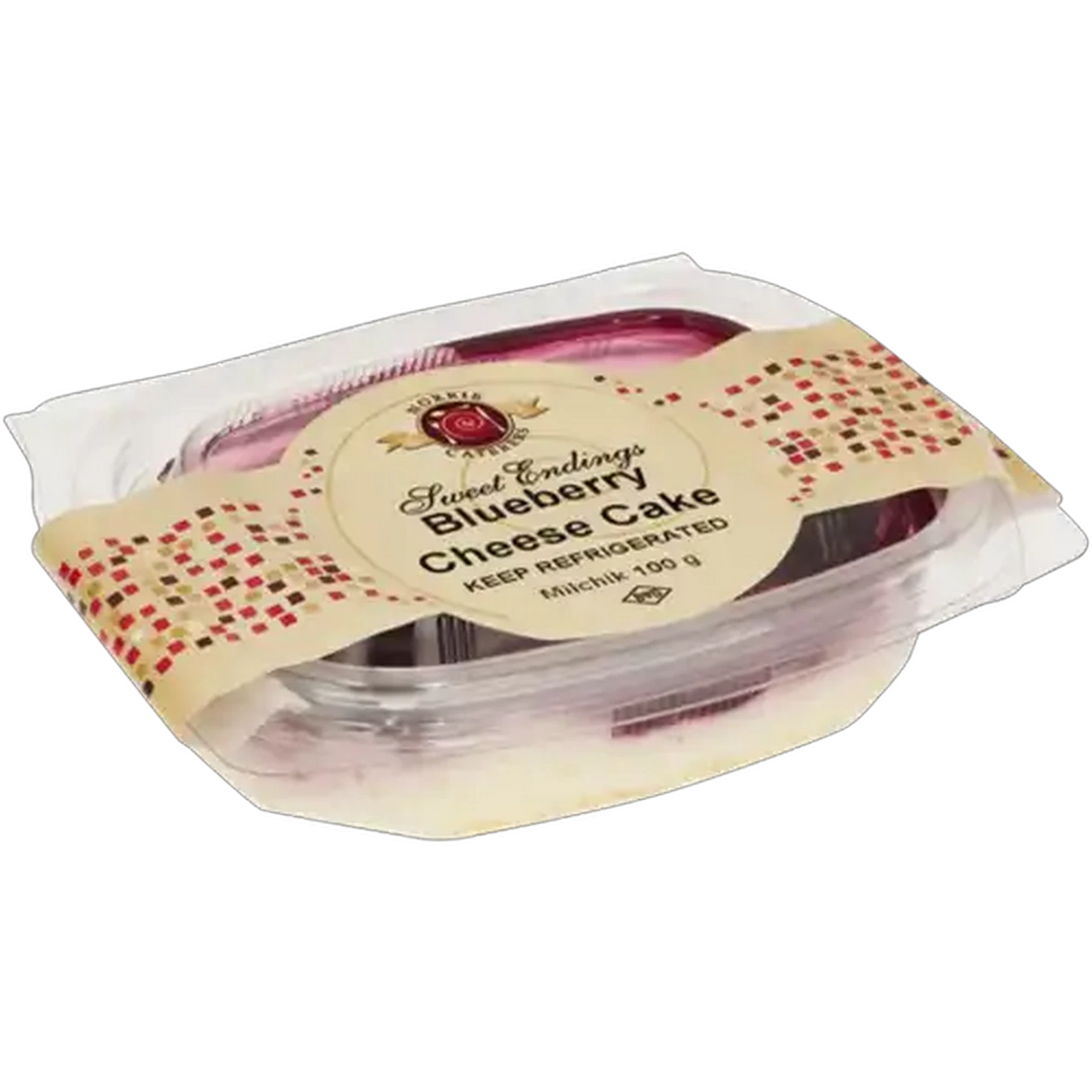 Image of Norrie Caterers Sweet Endings Blueberry Cheese Cake 100g