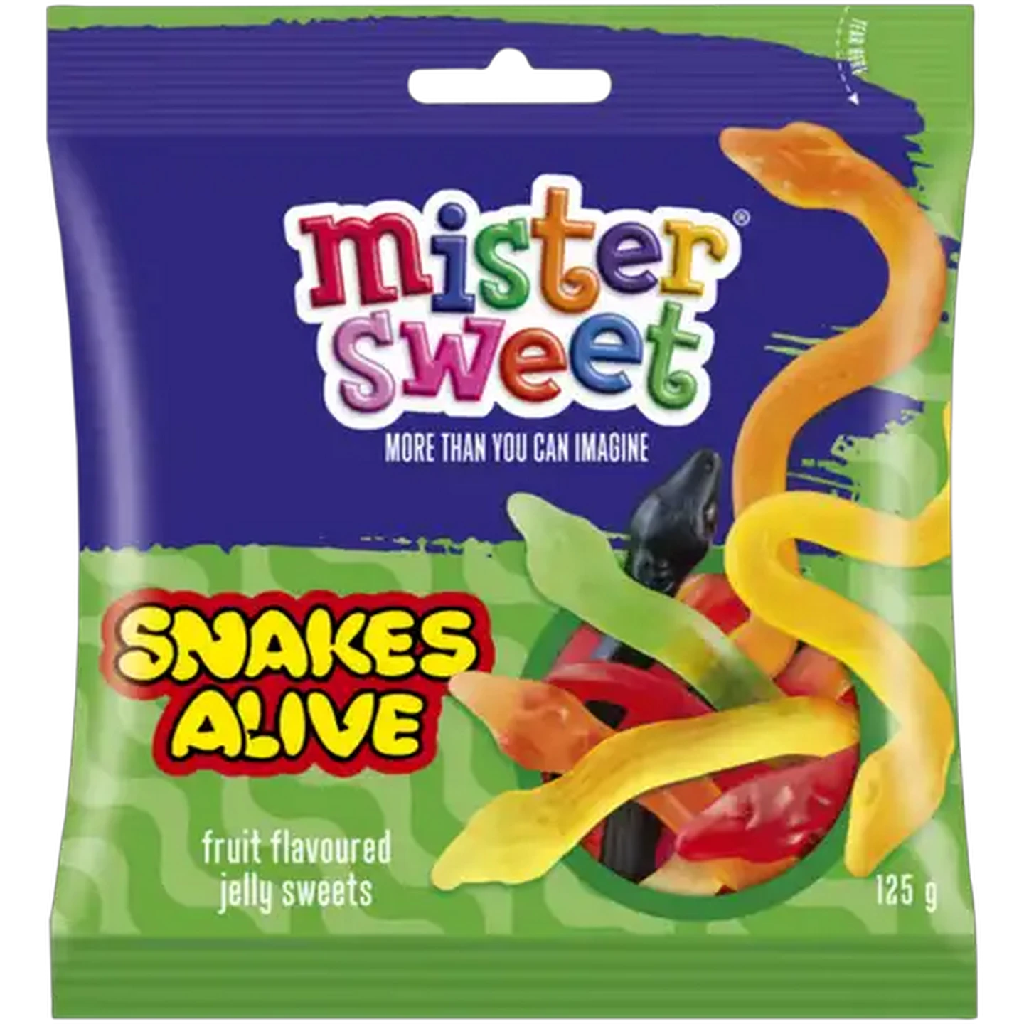 Checkers Sixty60 | Mister Sweet Snakes Alive 125g