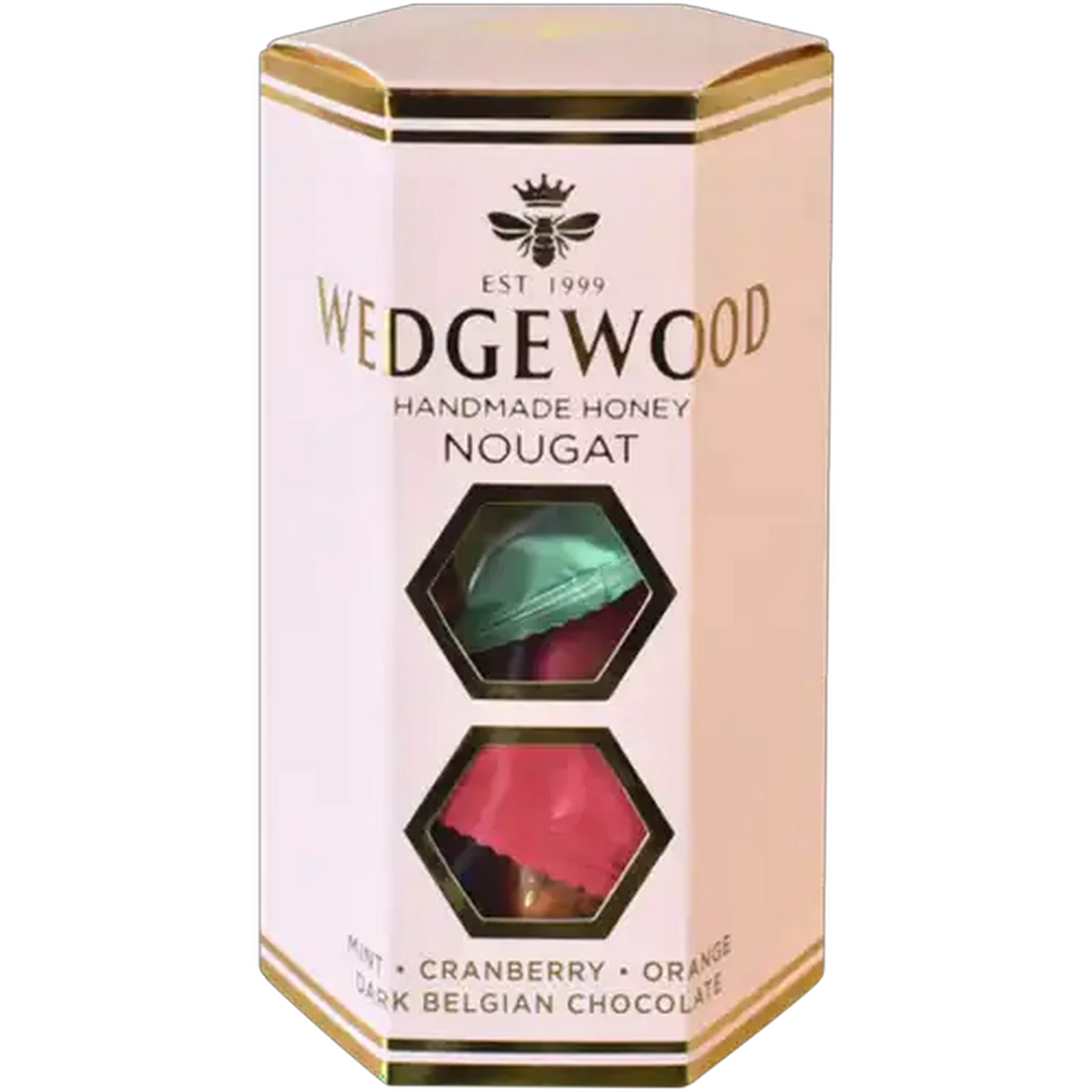 Image of Wedgewood Almond Milk Chocolate Coated Honey Nougat 140g