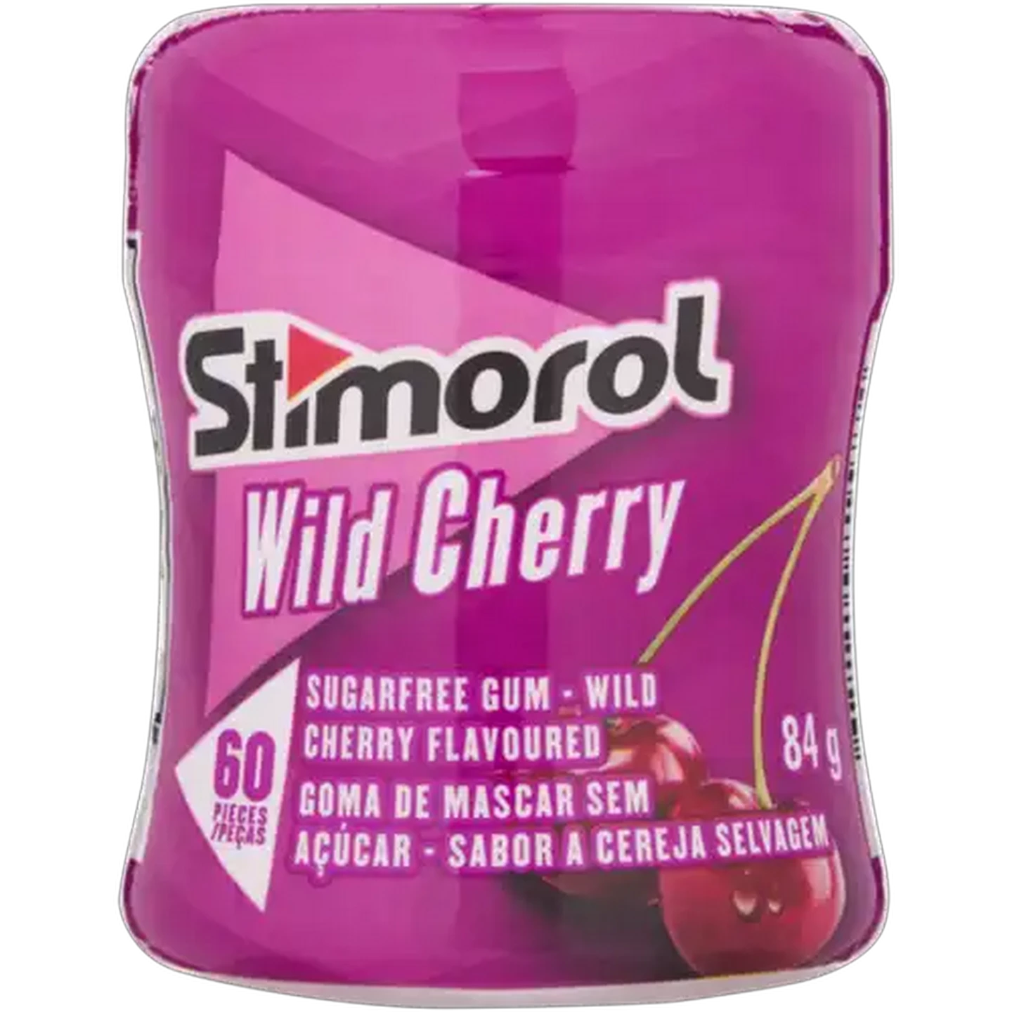 Image of Stimorol Wild Cherry Flavoured Sugarfree Gum 50 Pack