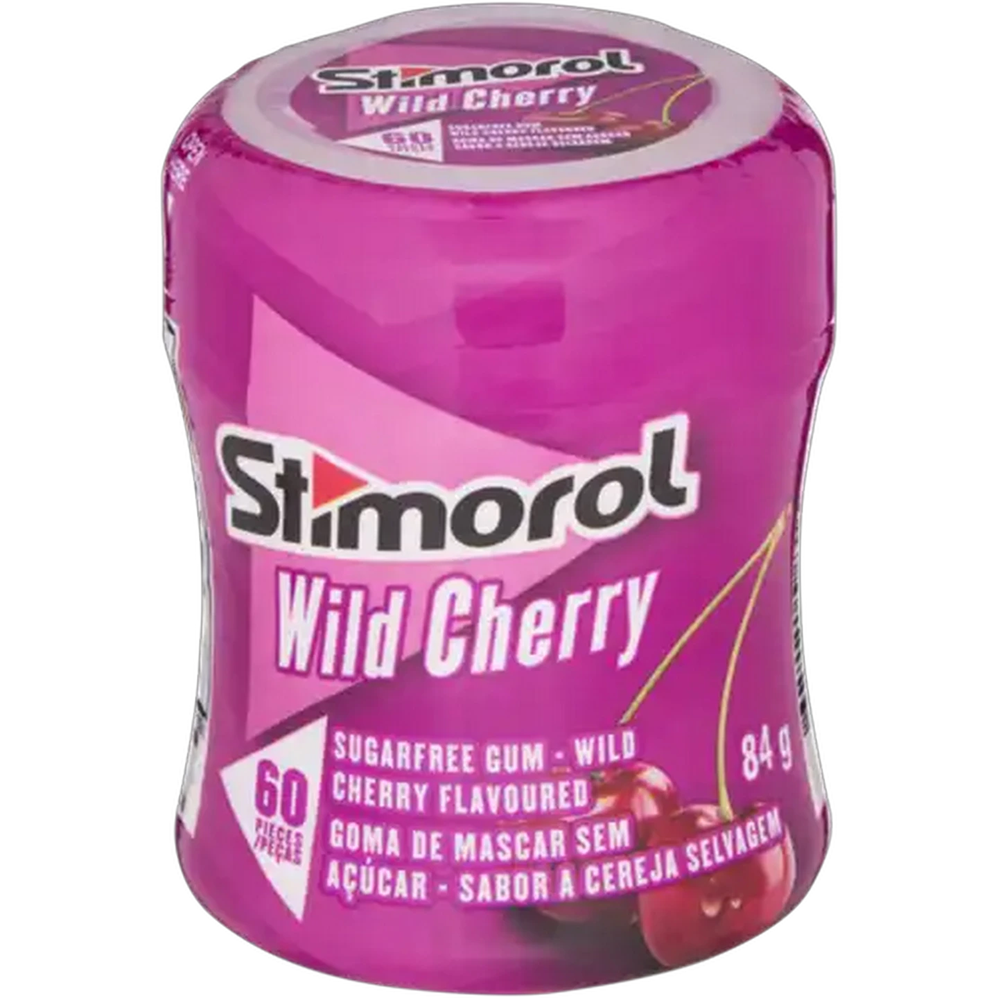 Image of Stimorol Wild Cherry Flavoured Sugarfree Gum 50 Pack