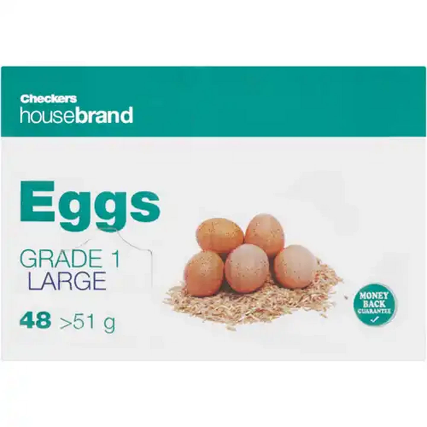 Image of Checkers Housebrand Large Eggs 48 Pack