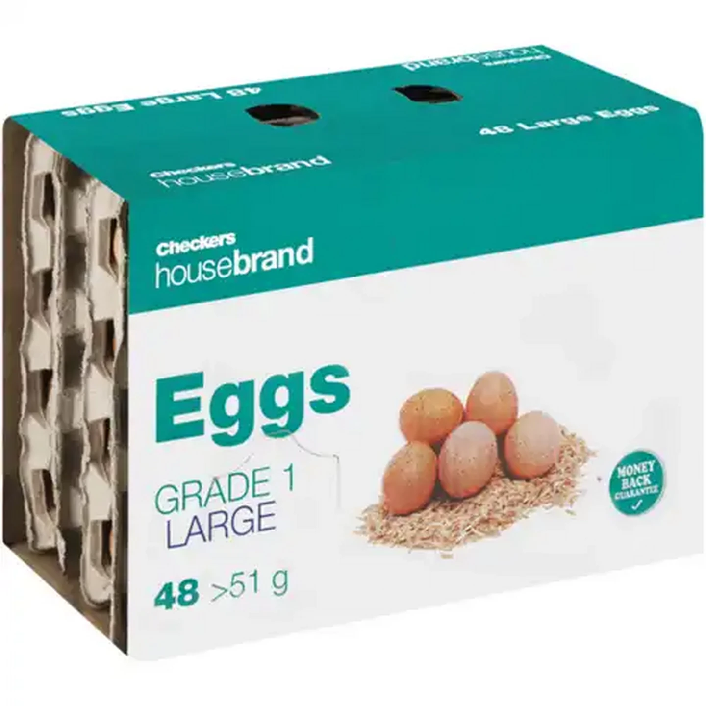 Image of Checkers Housebrand Large Eggs 48 Pack