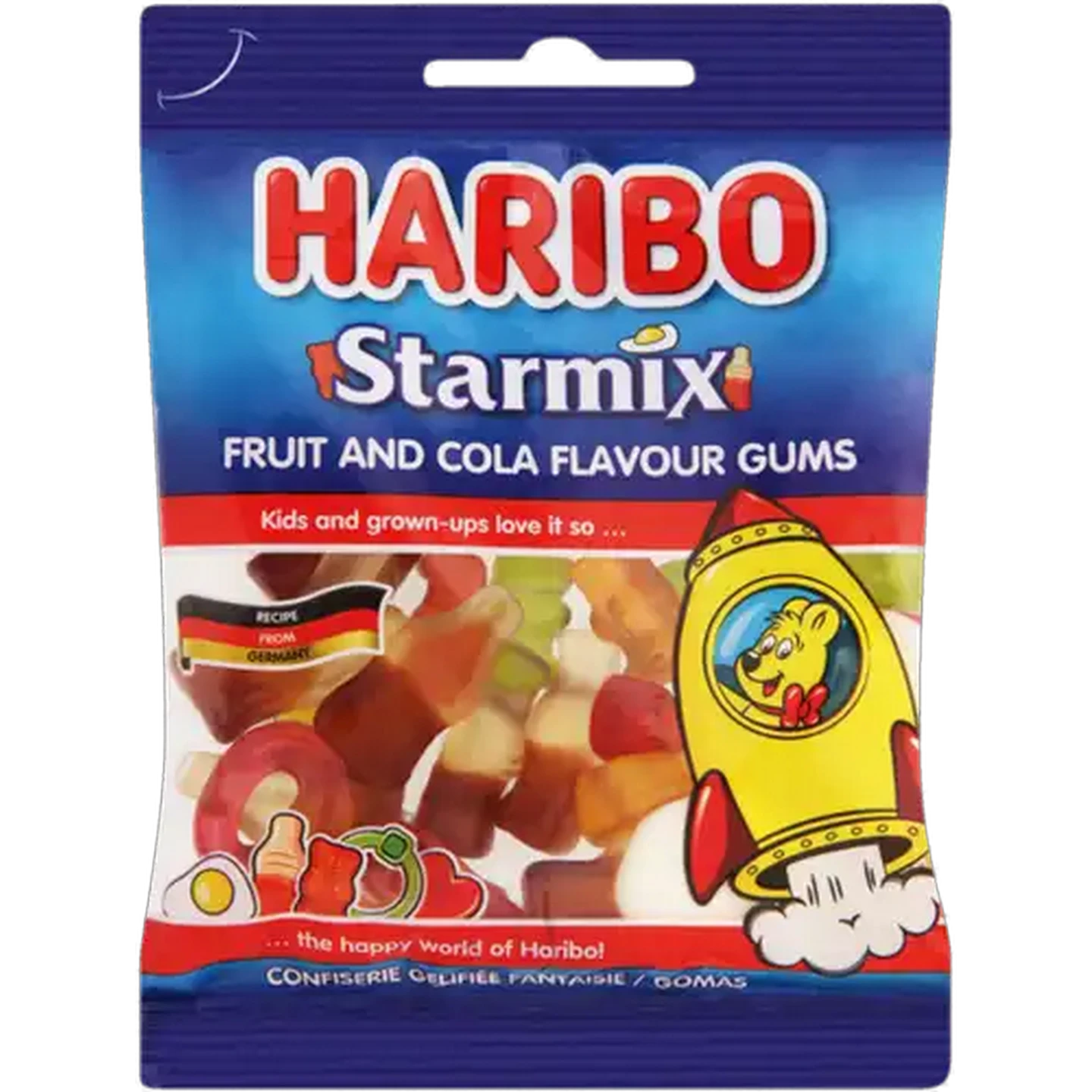 Image of Haribo Starmix Fruit & Cola Flavoured Gums 80g