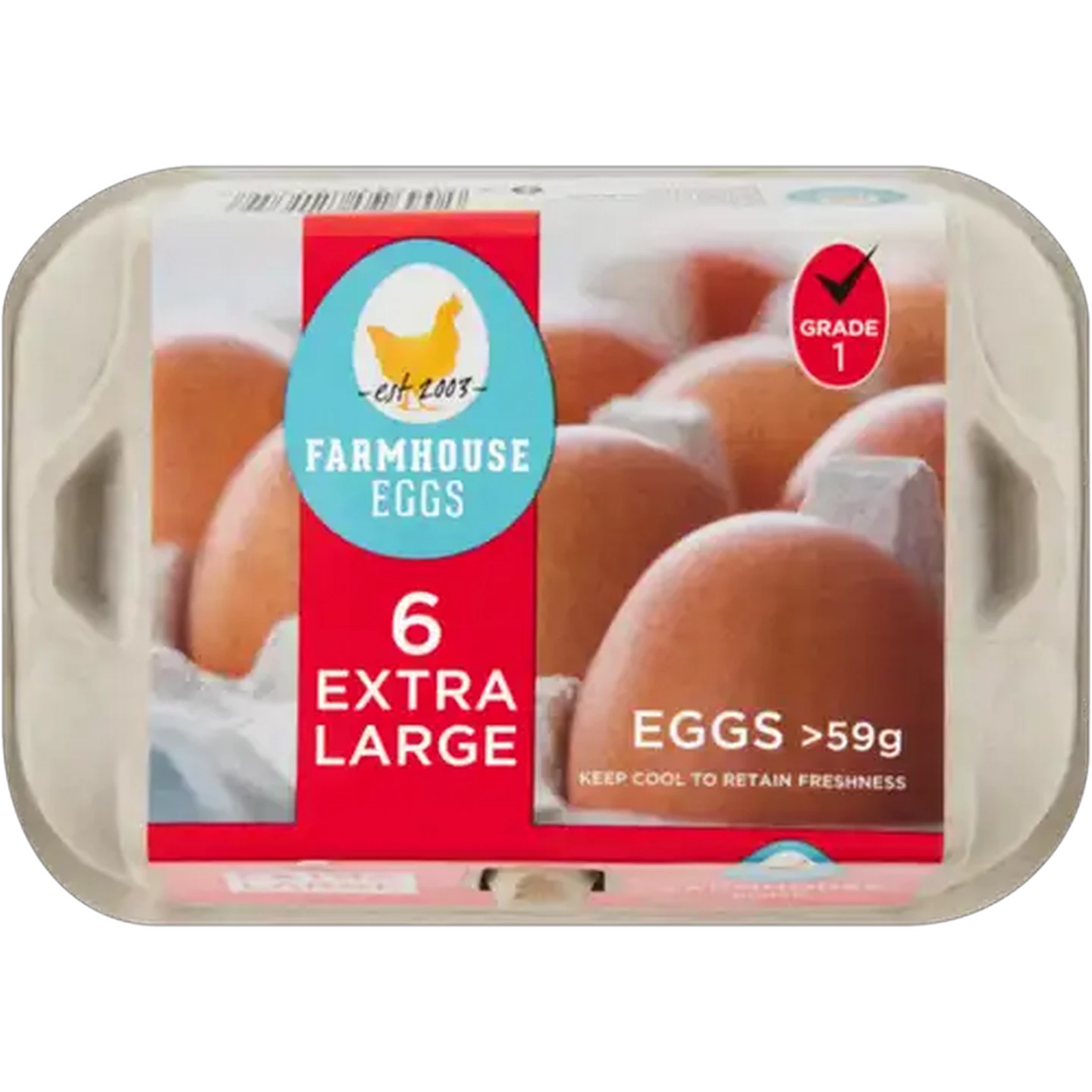 Image of Rossgro Farmhouse Extra Large Eggs 6 Pack