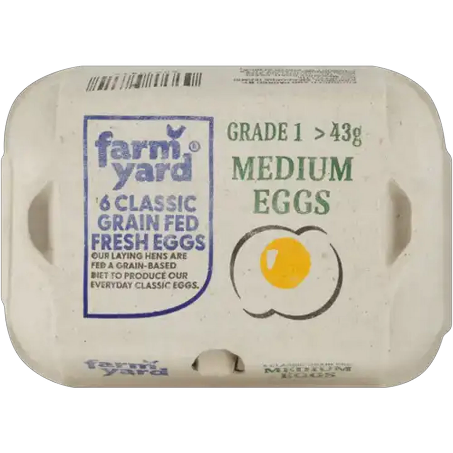 Image of Farmyard Medium Eggs 6 Pack