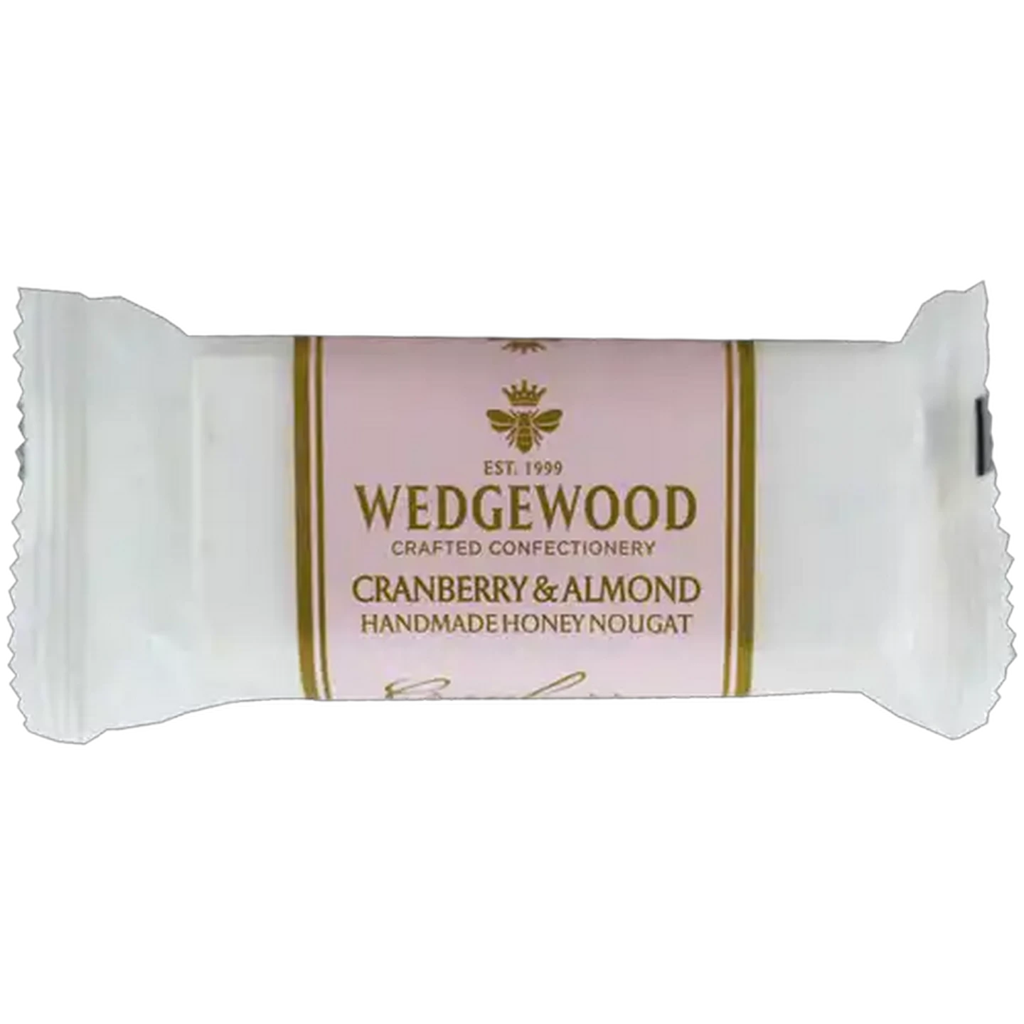 Image of Wedgewood Cranberry & Almond Handmade Honey Nougat 50g