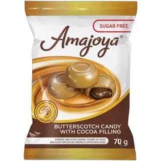 Amajoya Sugar Free Butterscotch Candy 70g