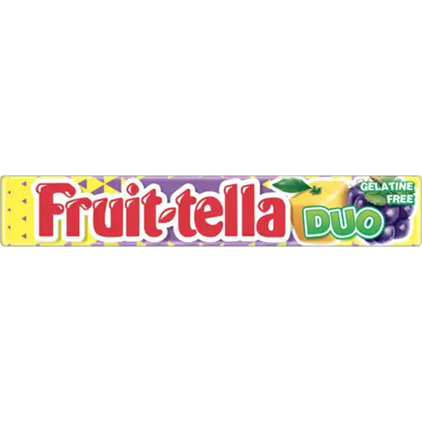 Image of Fruit-tella Duo Grape & Lemon Sweets 38g