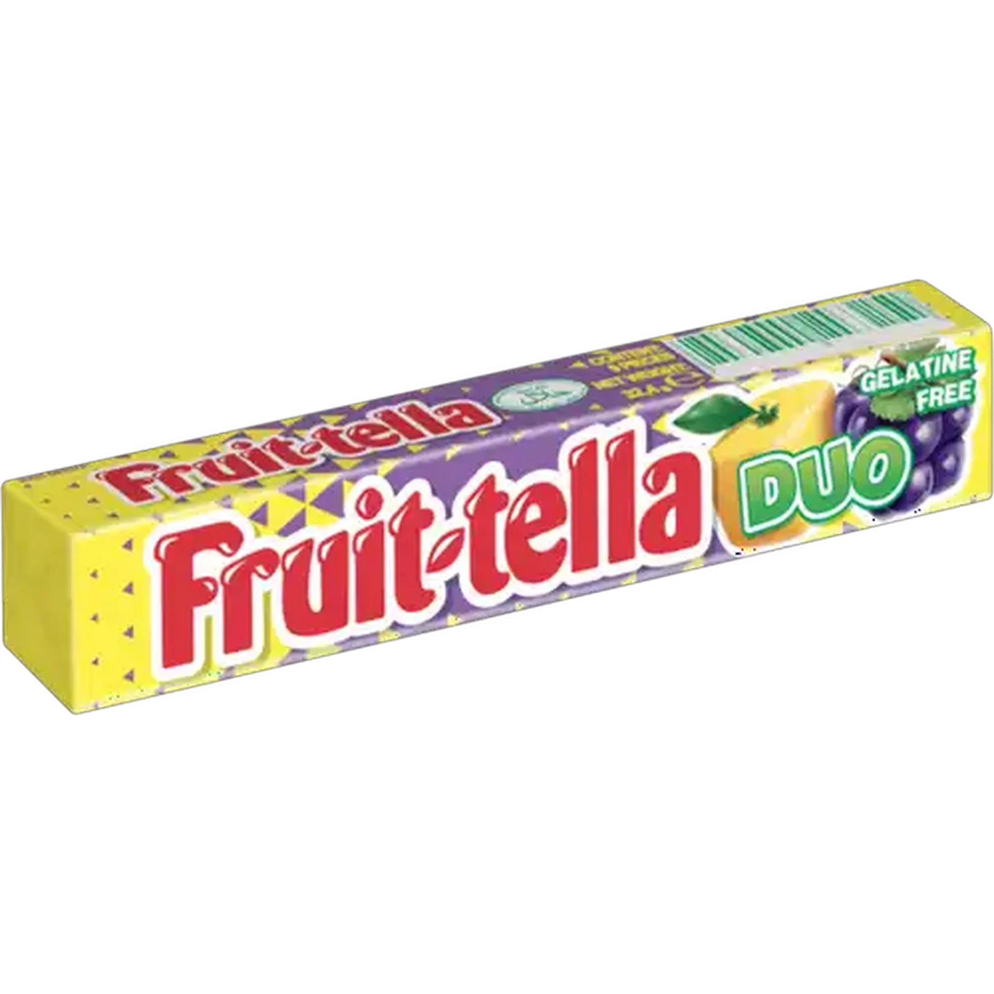 Image of Fruit-tella Duo Grape & Lemon Sweets 38g