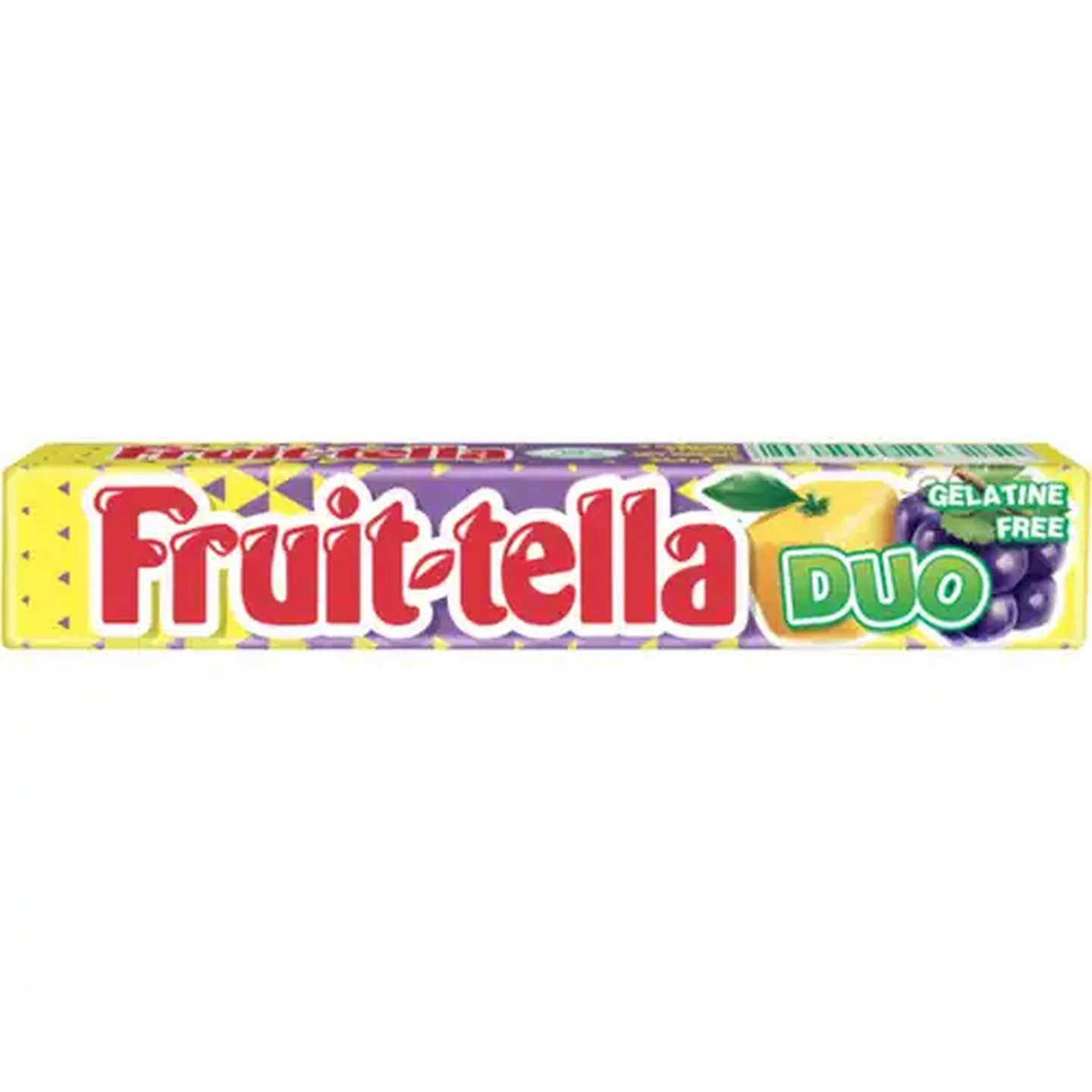 Image of Fruit-tella Duo Grape & Lemon Sweets 38g