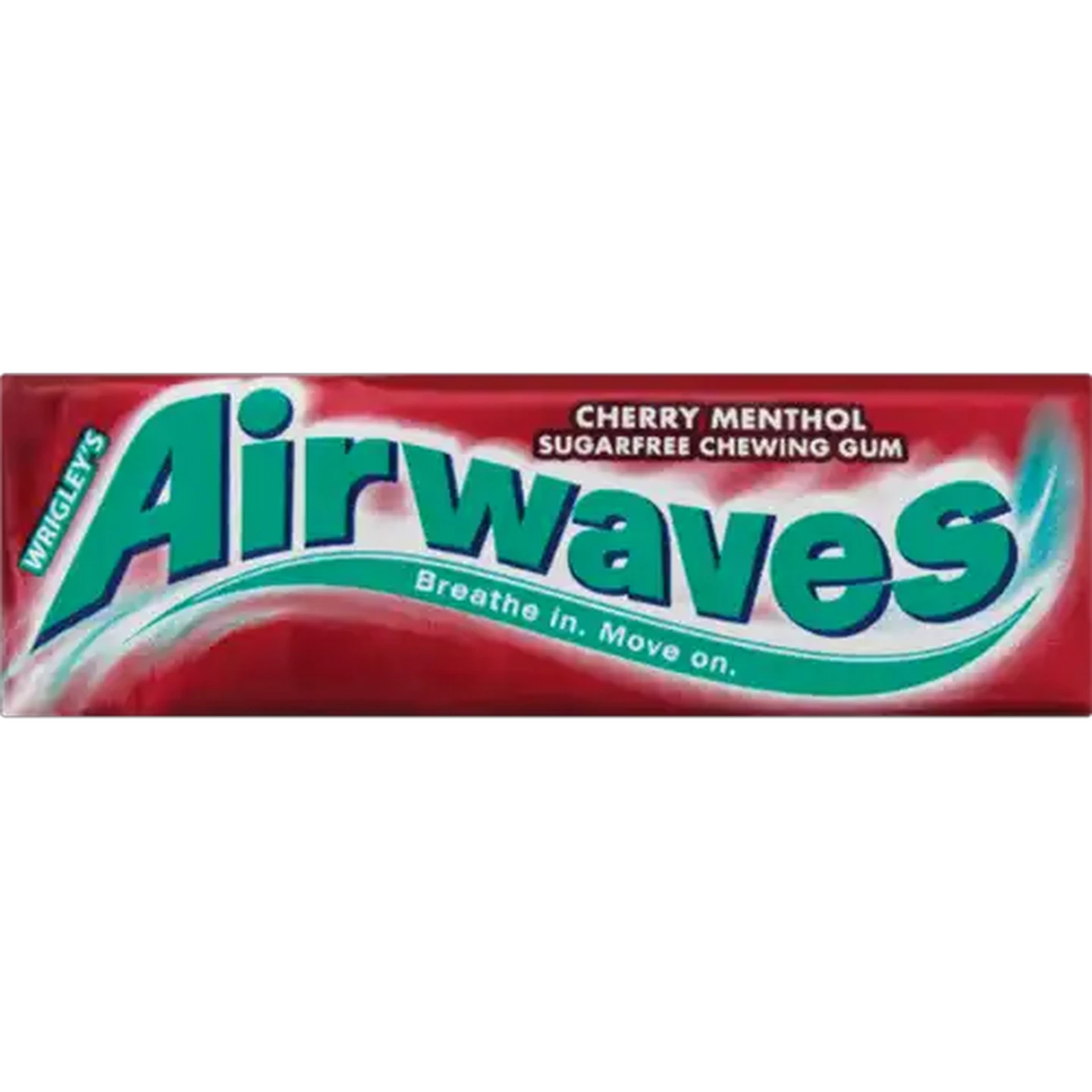 Image of Wrigley's Airwaves Cherry Menthol Sugarfree Chewing Gum 10 Pack