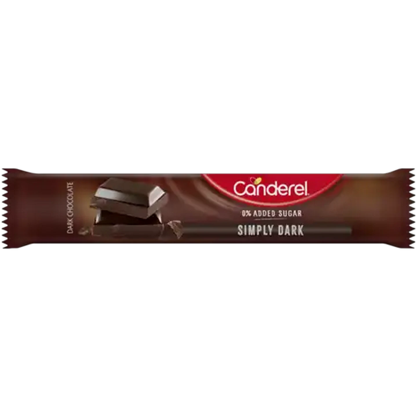 Image of Canderel Simply Dark Chocolate Bar 30g