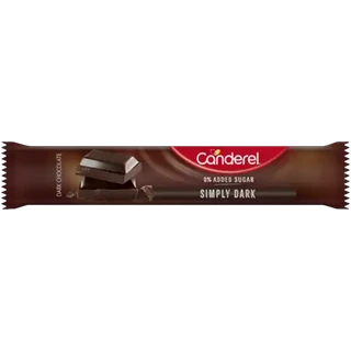 Canderel Simply Dark Chocolate Bar 30g