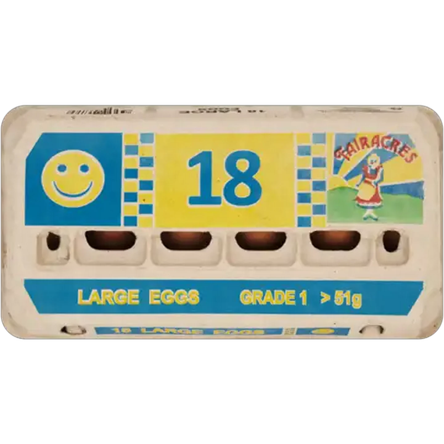 Image of Fairacres Large Eggs 18 Pack