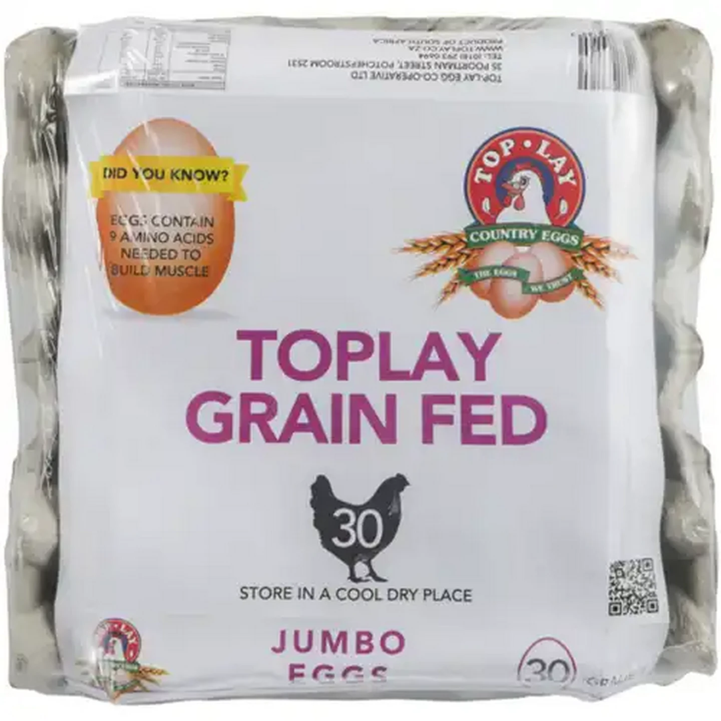 Image of TopLay Eggs Jumbo 30 Pack
