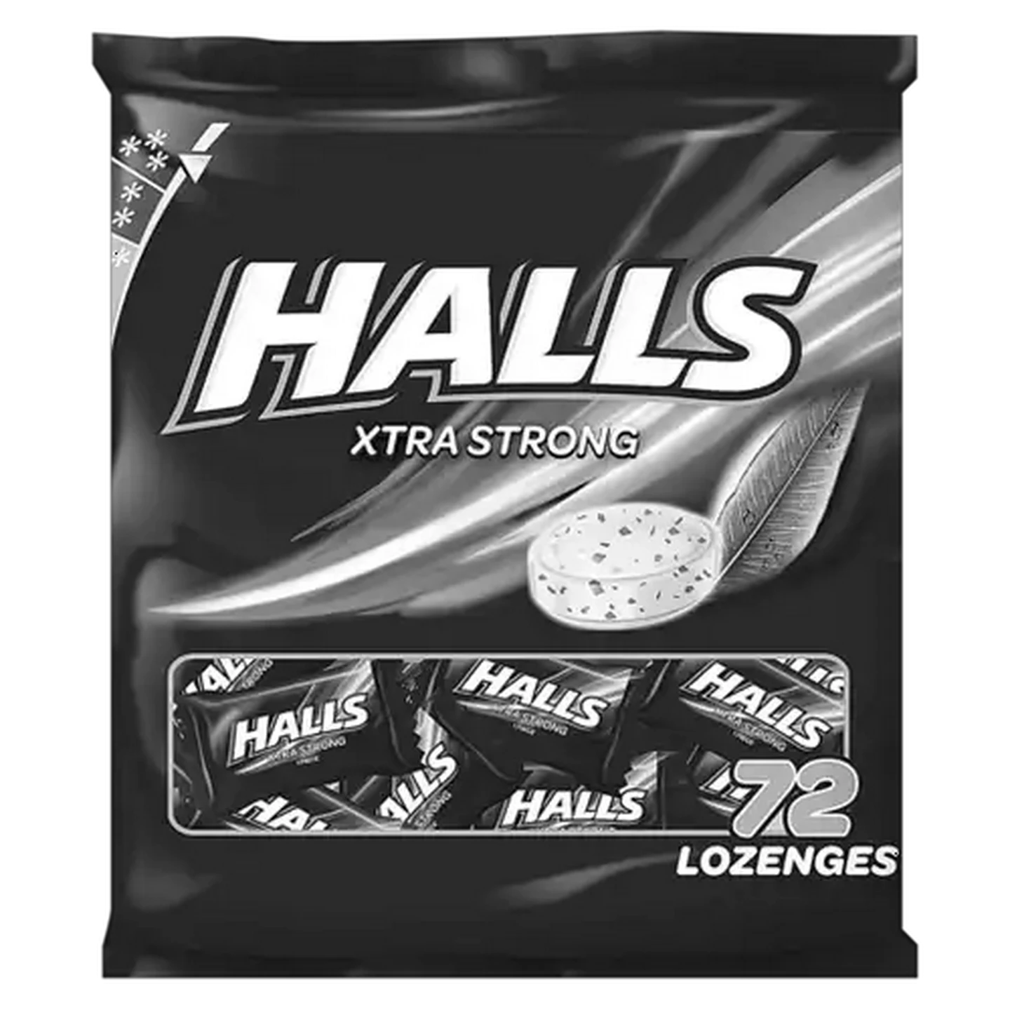 Image of HALLS Xtra Strong Lozenges 72 Pack
