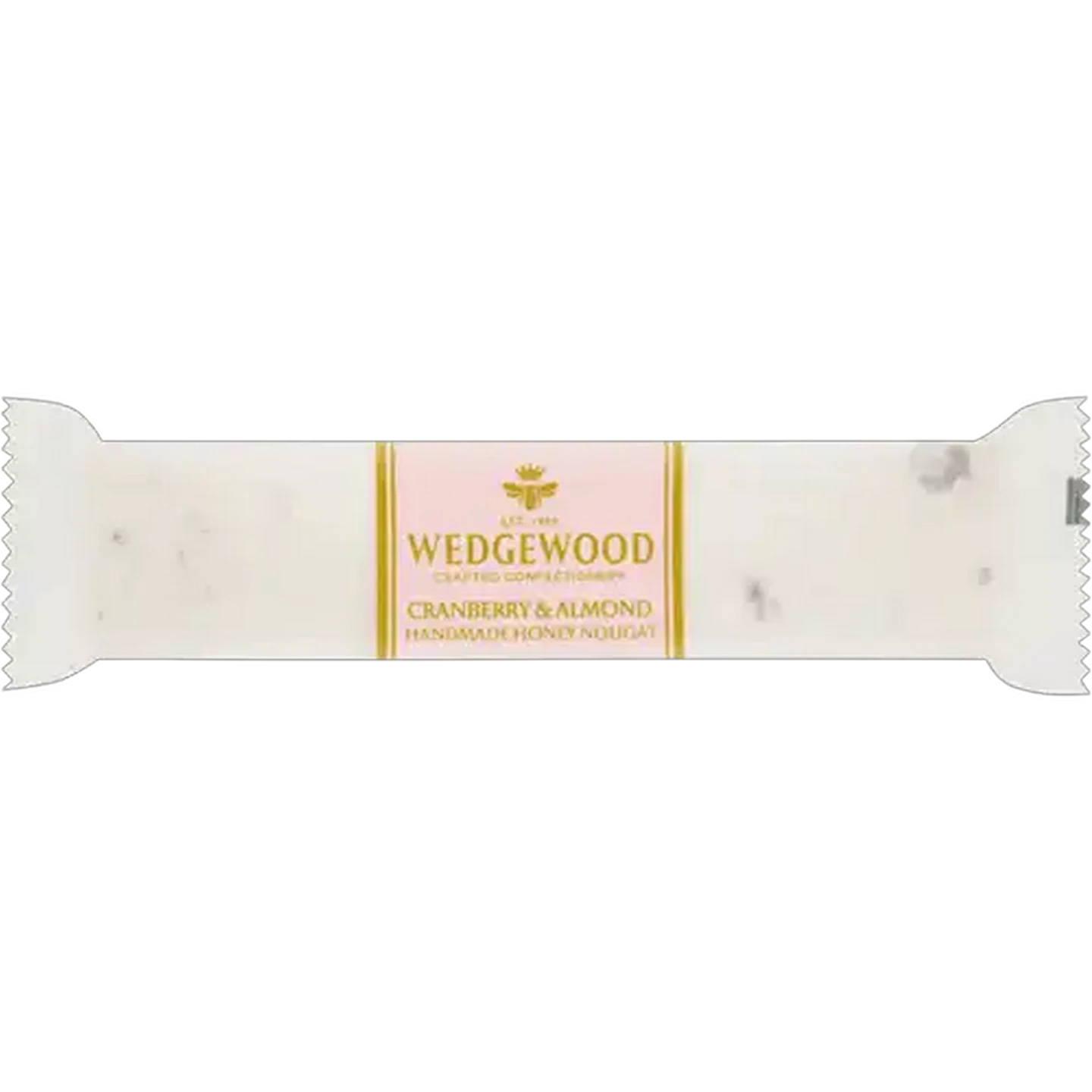Image of Wedgewood Cranberry & Almond Handmade Honey Nougat 100g