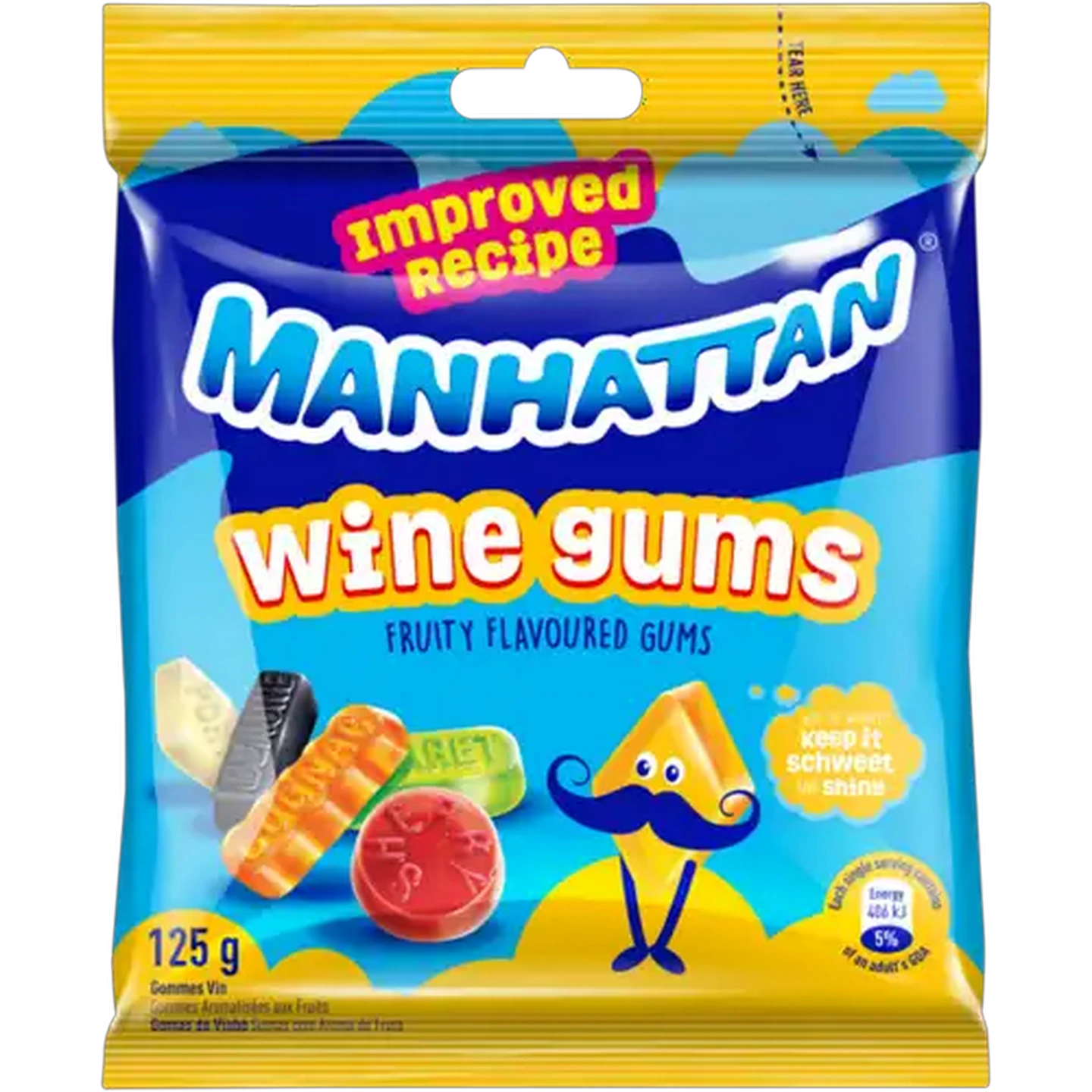 Image of Manhattan Wine Gums 125g