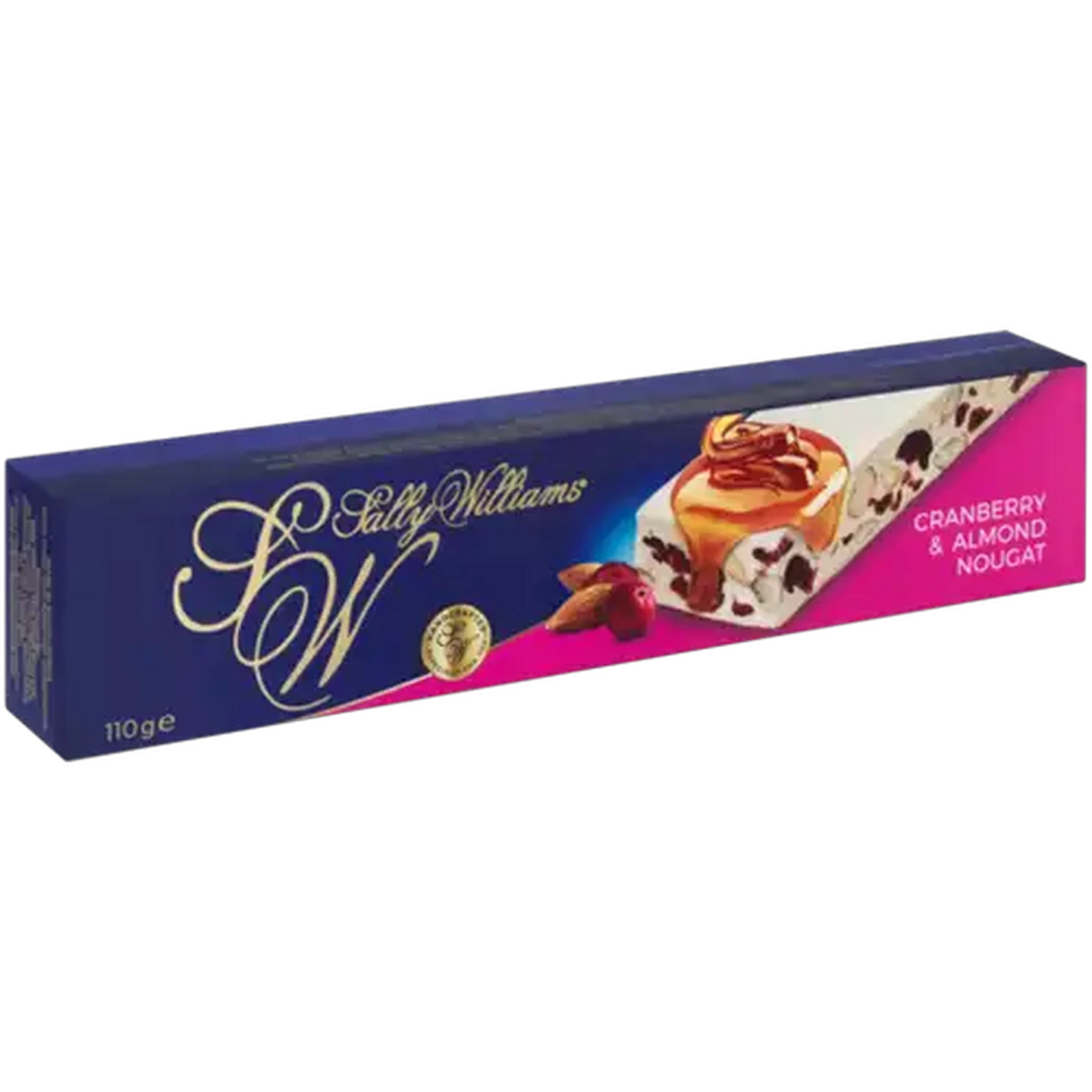 Image of Sally Williams Cranberry & Almond Nougat 110g