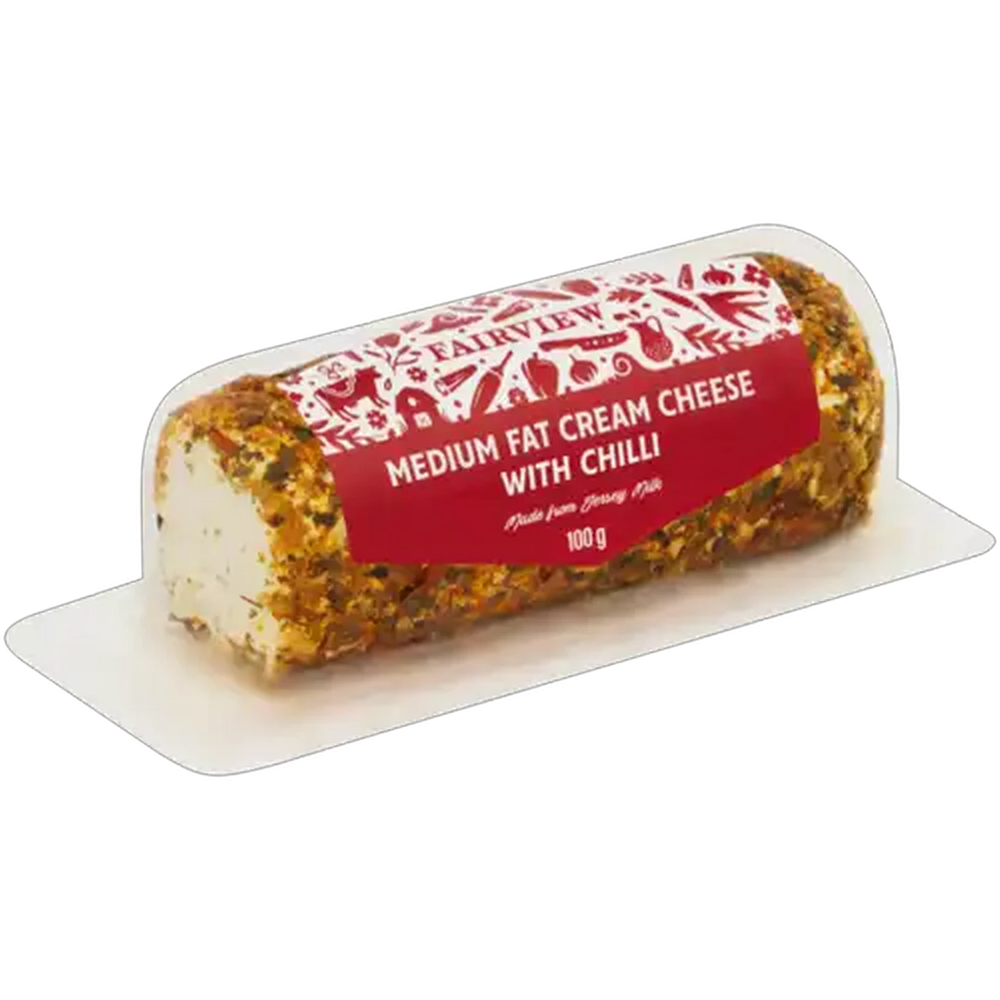 Image of Fairview Medium Fat Cream Cheese with Chilli 100g