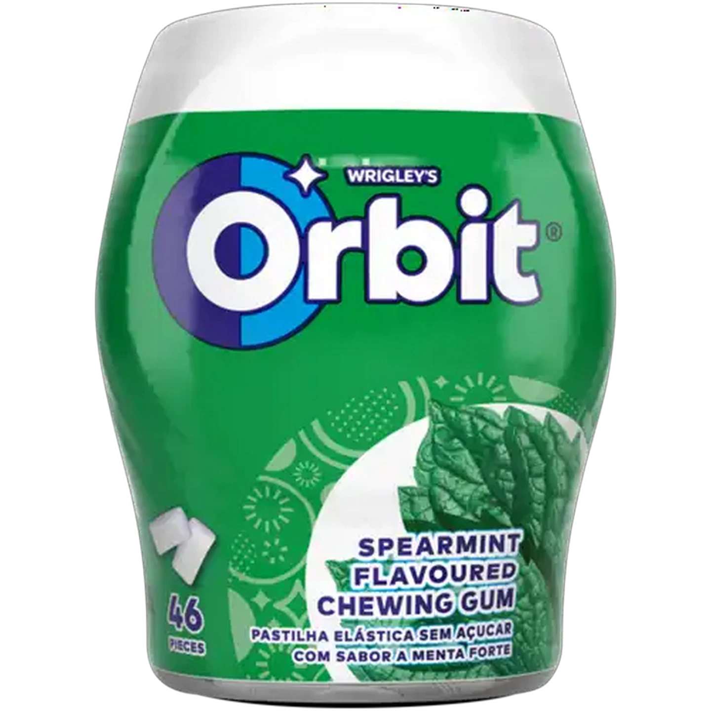 Image of Orbit Spearmint Flavoured Gum 46 Pack