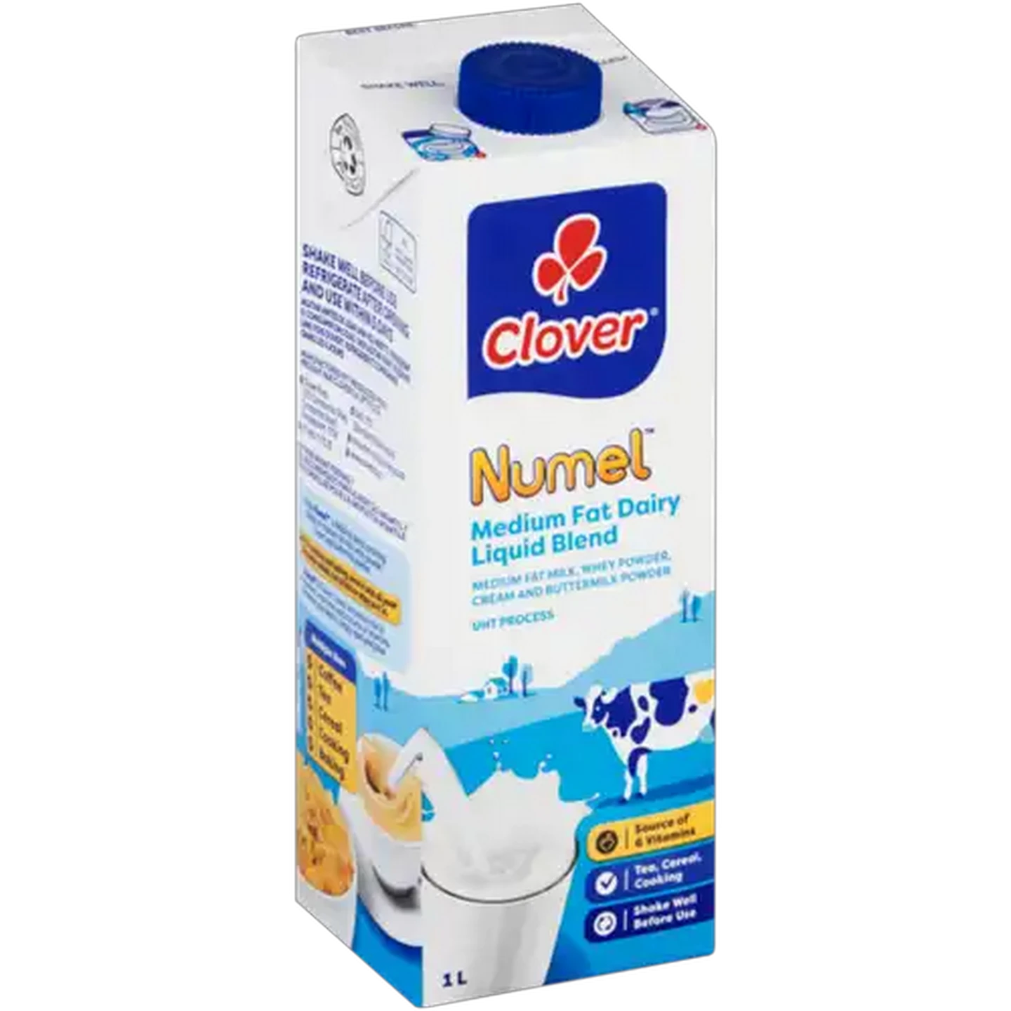 Image of Clover Numel Medium Fat Dairy Liquid Blend 1L