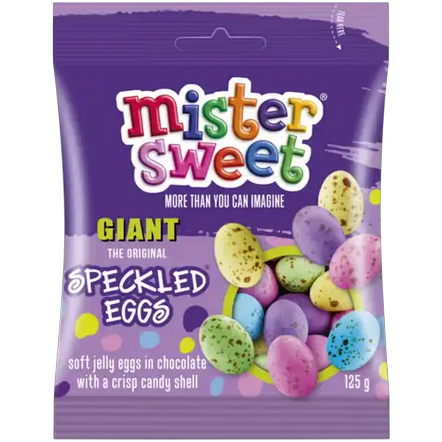 Image of Mister Sweet Giant Speckled Eggs 125g