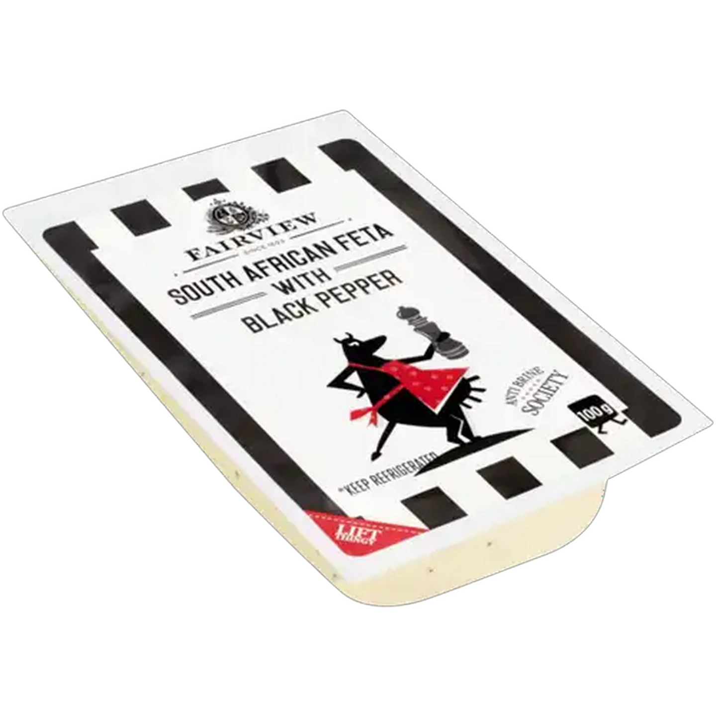 Image of Fairview South African Feta with Black Pepper 100g