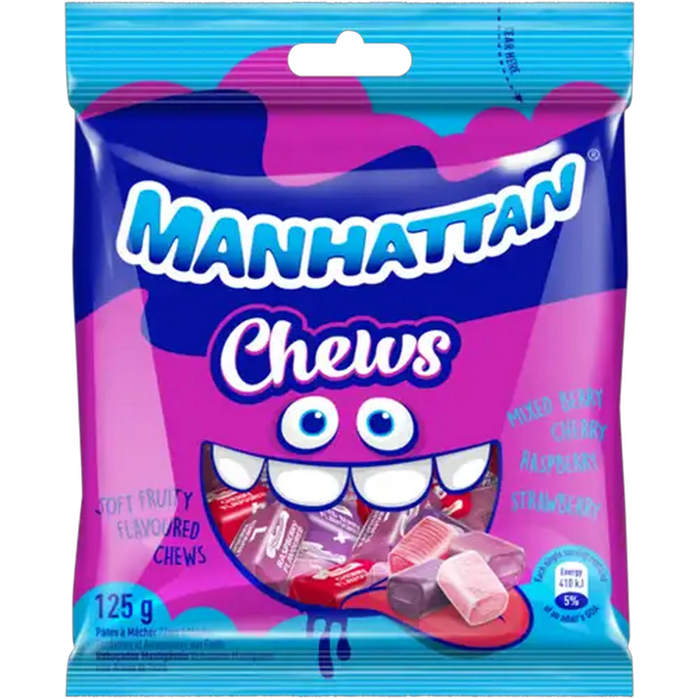 Image of Manhattan Fruity Berry Flavoured Chews 125g