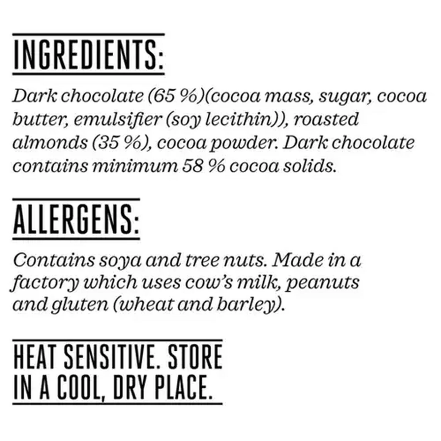 Image of Forage And Feast Dark Chocolate Coated Almonds 100g