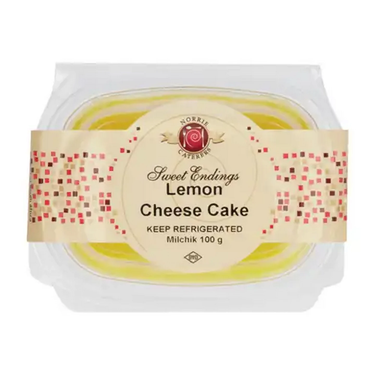 Image of Norrie Caterers Sweet Endings Lemon Cheese Cake 100g
