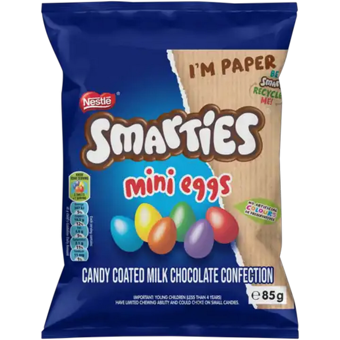 Image of Smarties Mini Eggs Pack 85g