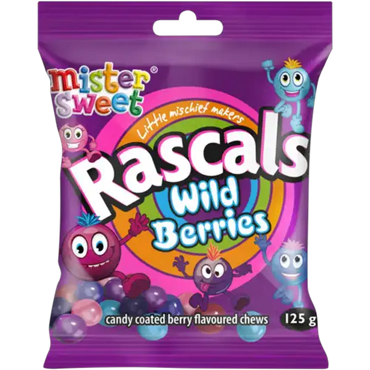 Checkers Sixty60 | Rascals Wild Berries Candy Coated Chews 125g