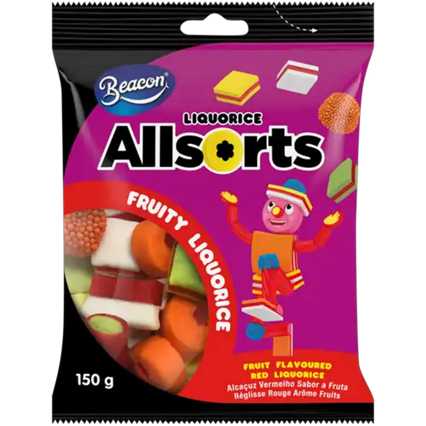 Image of Allsorts Fruity Flavoured Sweets Without Liquorice 150g