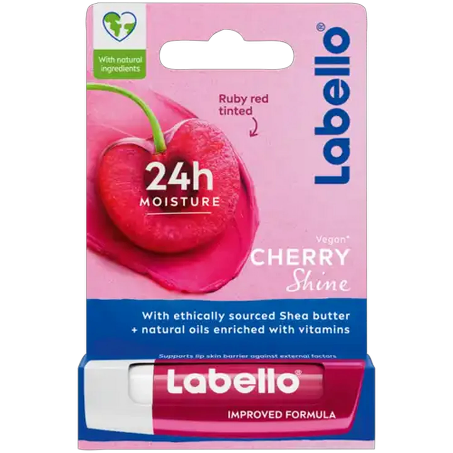Image of Labello Cherry Shine Lip Balm 4.8g