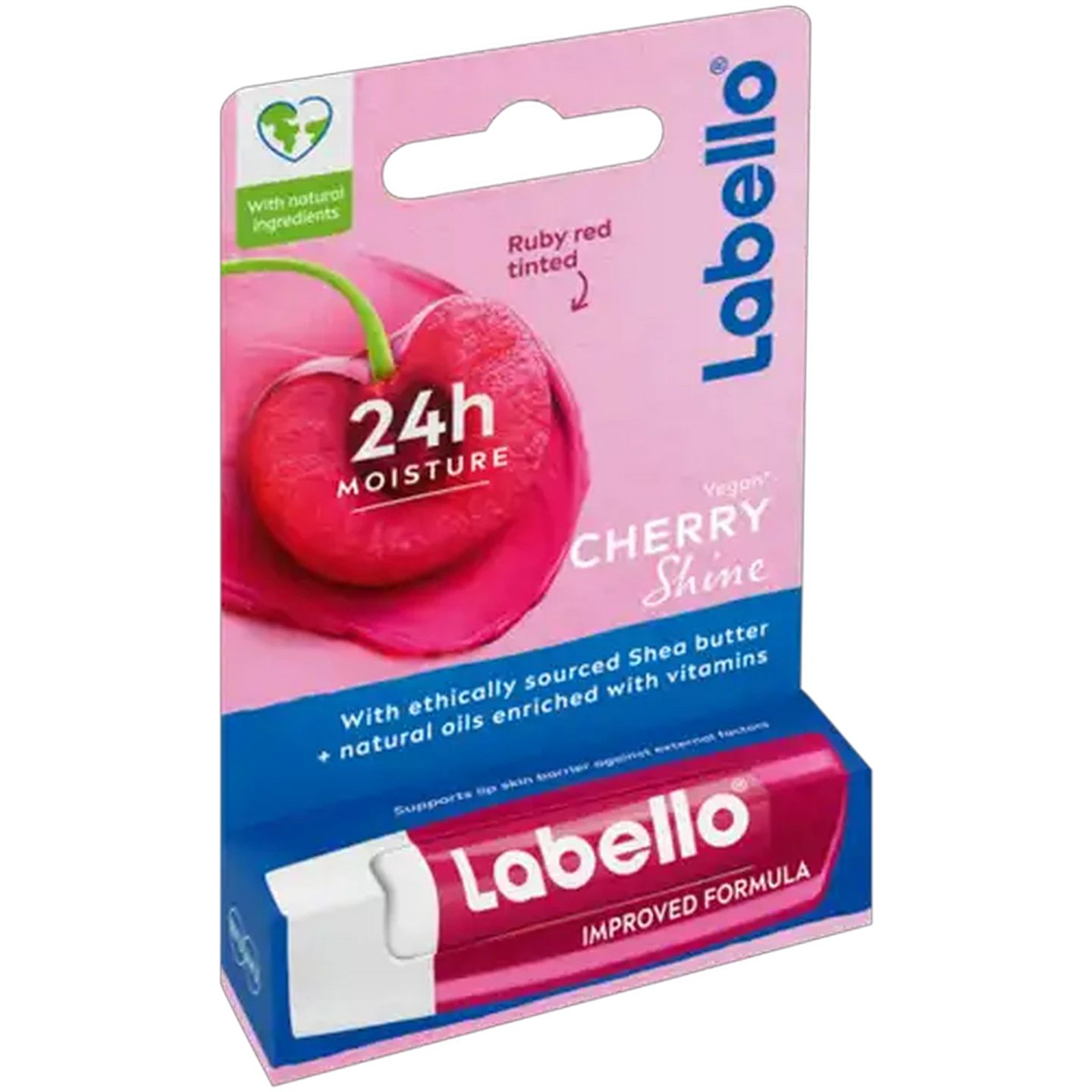 Image of Labello Cherry Shine Lip Balm 4.8g