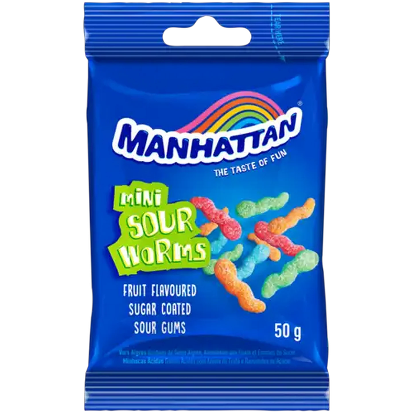 Image of Manhattan Mini Sour Worms 50g