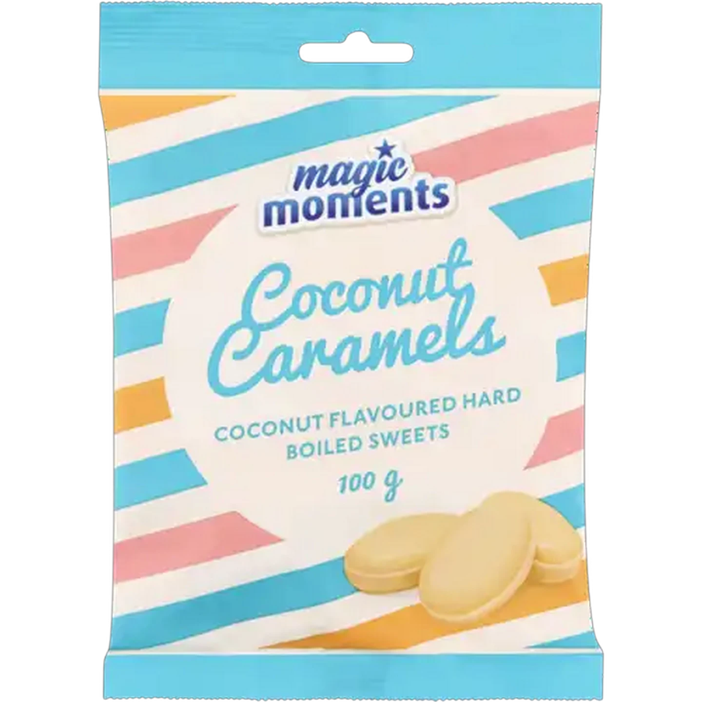 Image of Magic Moments Coconut Caramel Sweets 100g