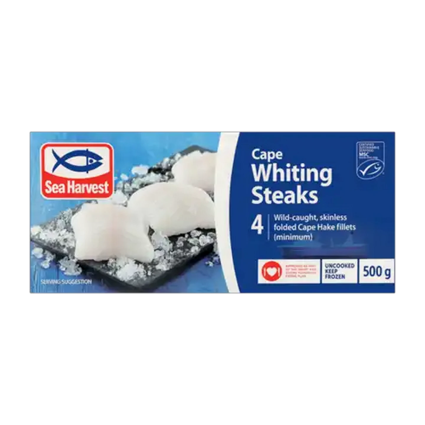 Image of Sea Harvest Frozen Cape Whiting Steaks 500g