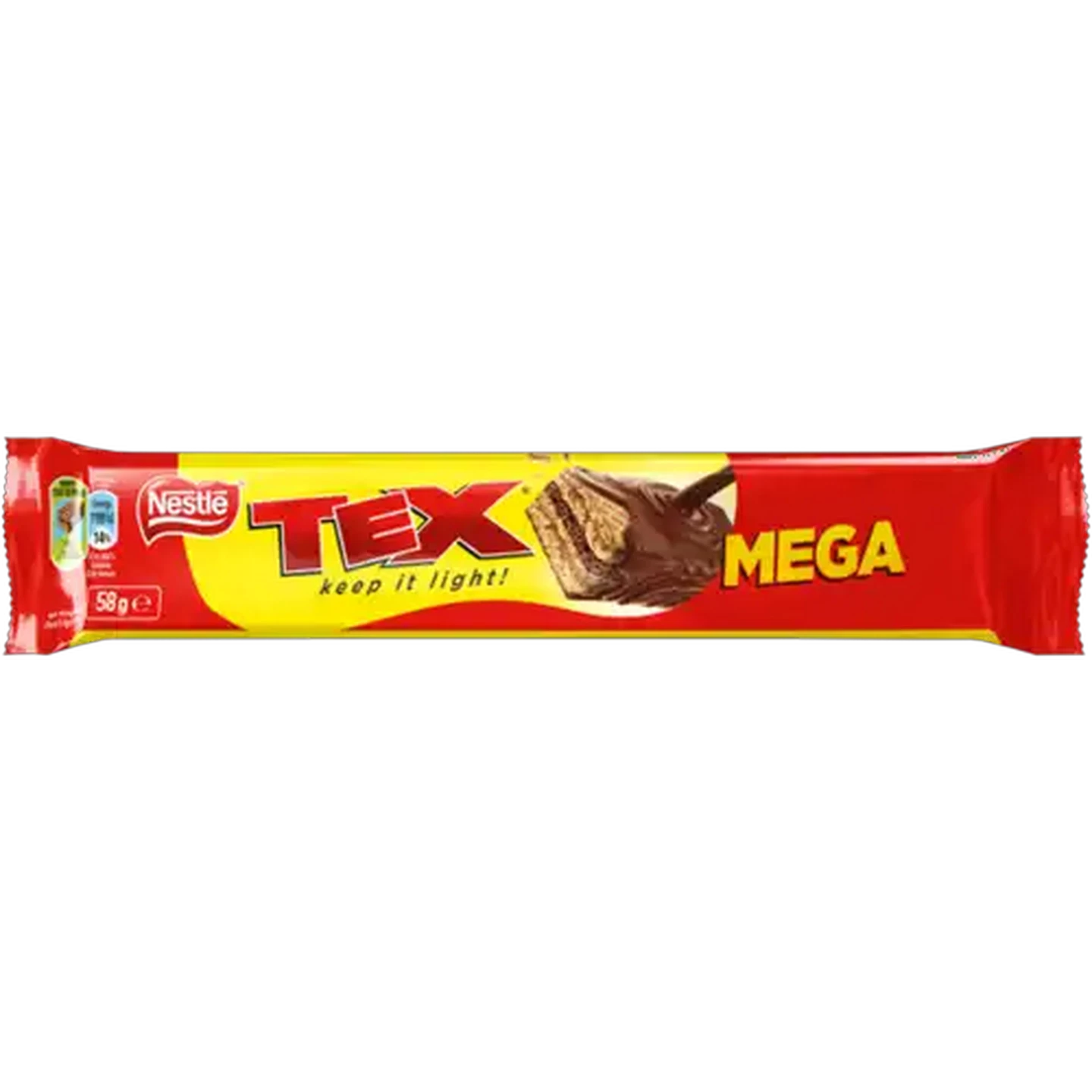 Image of Nestlé Tex Mega Milk Chocolate Bar 58g