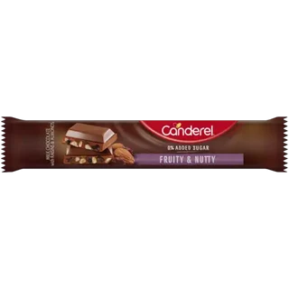 Canderel Fruity & Nutty Milk Chocolate Bar 27g