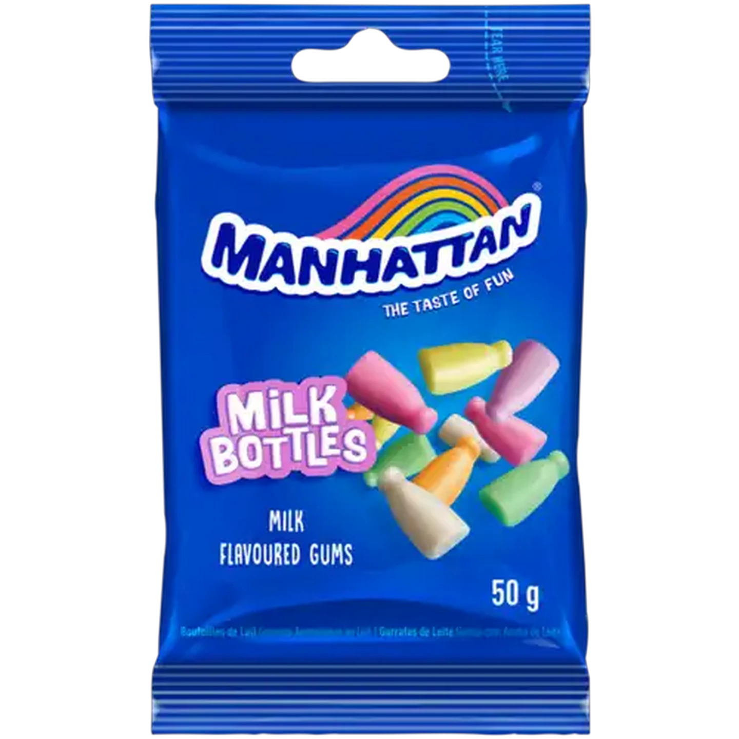 Image of Manhattan Mini Milk Bottles 50g