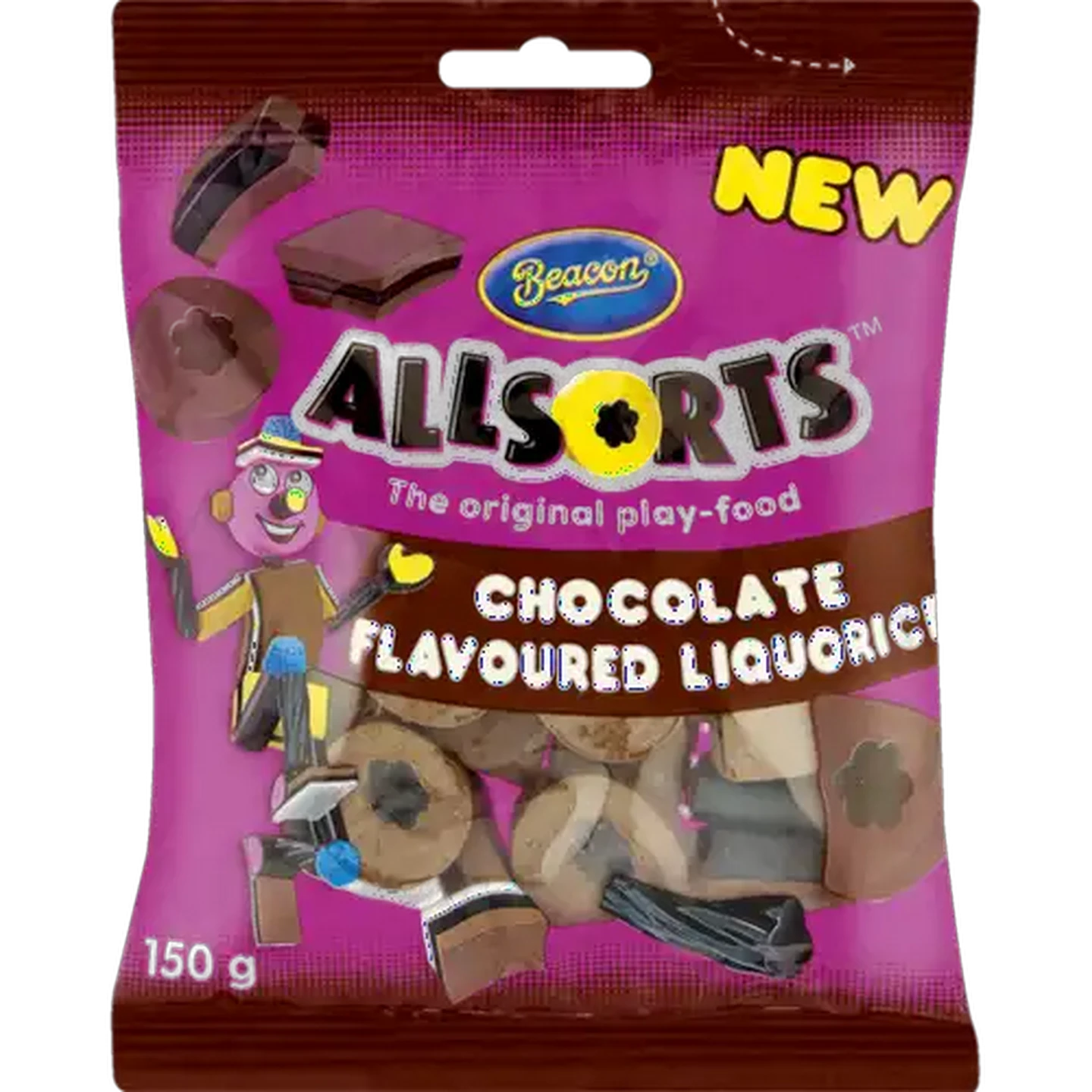 Image of Allsorts Chocolate Flavoured Liquorice 150g