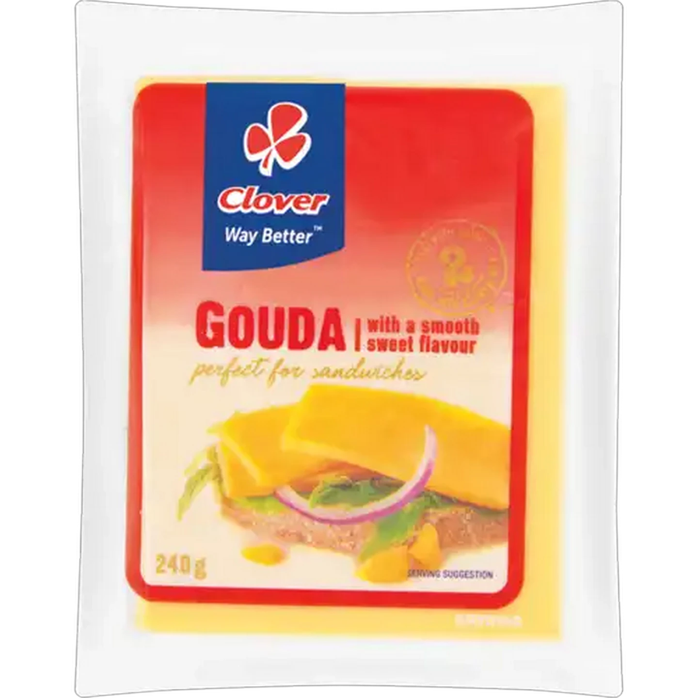 Image of Clover Gouda Cheese Pack 240g