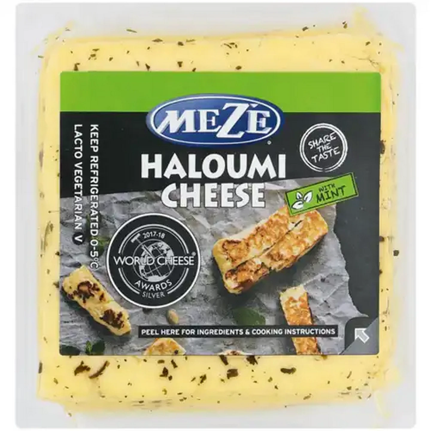 Image of Mezé Foods Haloumi Cheese with Mint Per kg