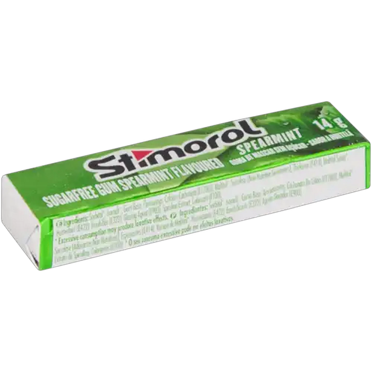 Image of Stimorol Spearmint Flavoured Sugarfree Gum 10 Pack
